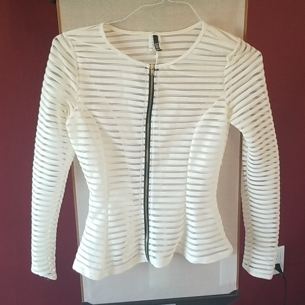 White blazer